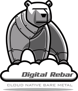 Digital Rebar Cloud Native Bare Metal Logo Vector