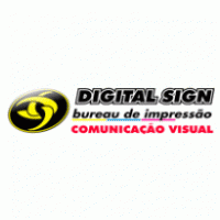 Digital Sign Logo Vector