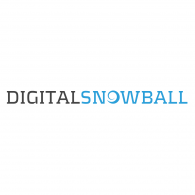 Digital Snowball Logo Vector