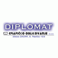 Diplomat grafičko oblikovanje Logo Vector