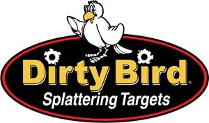 Dirty Bird Splattering Targets Logo PNG Vector