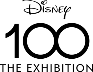 Disney 100 The Exhibition Logo PNG Vector