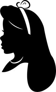 Download Disney Princes Silhouette Alice Logo Vector Svg Free Download