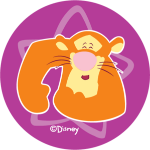 Disney Tigger Logo Vector