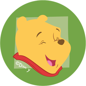 Disney’s Pooh Logo PNG Vector
