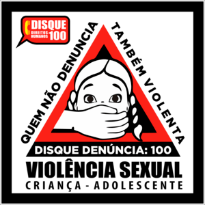 DISQUE DENÚNCIA VIOLÊNCIA SEXUAL INFANTIL MG Logo PNG Vector