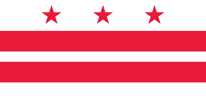 District of Columbia flag Logo PNG Vector