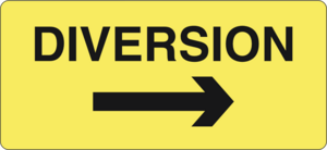 Diversion right Logo PNG Vector