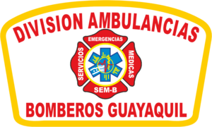 Division de ambulancias Bomberos Guayaquil Logo PNG Vector