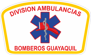 Division de ambulancias Bomberos Guayaquil Logo Vector