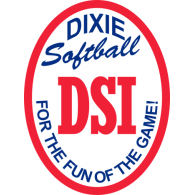 Dixie Softball League Logo Vector