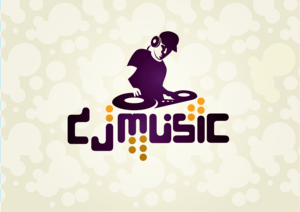 DJ Music Logo PNG Vector