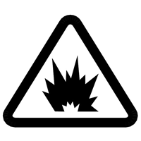 DO NOT USE NEAR BLASTS Logo PNG Vector