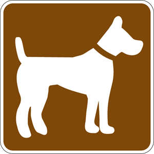 DOG AREA SIGN Logo PNG Vector