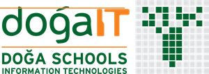 Doğa Schools Information Logo Vector