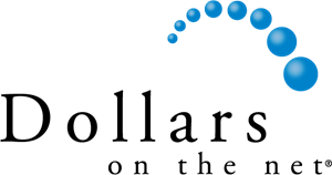 Dollars on the net Logo PNG Vector