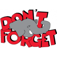 Don't Forget Logo PNG Vector