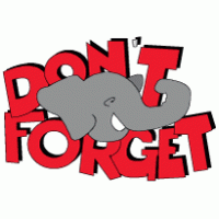 Don't Forget Logo PNG Vector