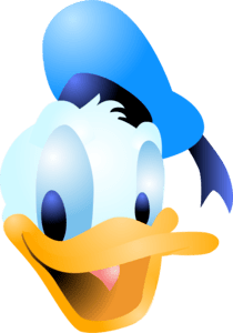 Donald Duck Logo PNG Vector