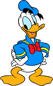 Donald Duck Logo Vector