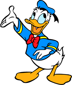 Donald Duck Logo Vector