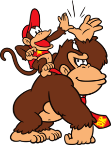 Donkey Kong & didi Logo PNG Vector
