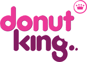 Donut King Logo Vector