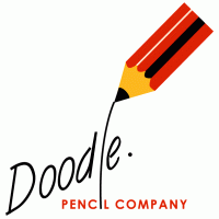 Doodle Pencils Logo Vector