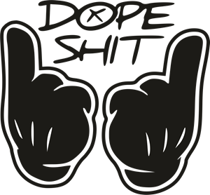 Dope Shit Logo Vector