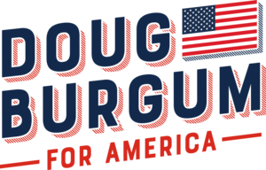 Doug burgum presidential campaign Logo PNG Vector