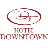 Downtown Hotel Logo Vector