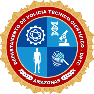 DPTC DEPARTAMENTO DE POLÍCIA TÉCICO CIENTÍFICO AM Logo PNG Vector