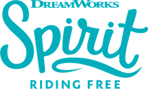 Dreamworks Spirit - Riding Free Logo PNG Vector