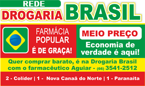Drogaria Brasil Logo Vector