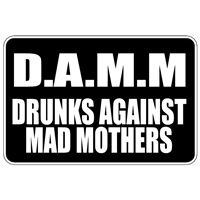 DRUNKS AGAINST MAD MOMS Logo Vector