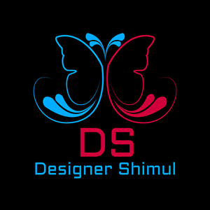 DS Designer Shimul Logo Vector