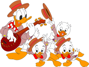Duck orchestra Logo PNG Vector