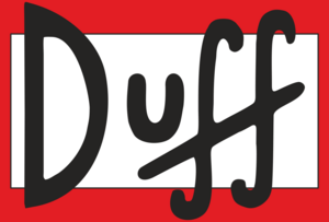 Duff Beer Logo PNG Vector