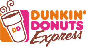Dunkin Donuts Express Logo PNG Vector