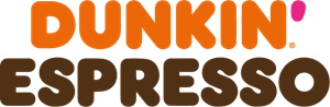 Dunkin' Espresso Logo PNG Vector