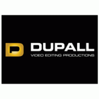 Dupall video editing productions Logo PNG Vector
