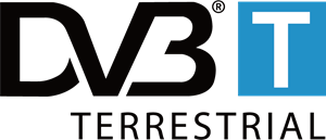DVB-T Terrestrial Logo Vector
