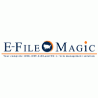 E-File Magic Logo Vector