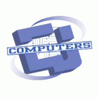EJ Computers Logo PNG Vector
