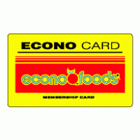 Econo Card Econo Foods Logo PNG Vector