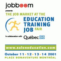 Education Traning Job Fair Logo Vector