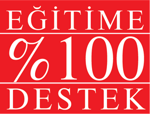 Egitime %100 destek Logo PNG Vector