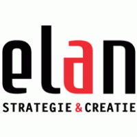 Elan Strategie en Creatie Logo Vector