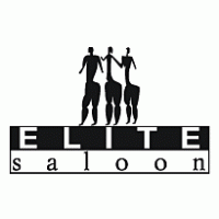 Elite Saloon Logo PNG Vector