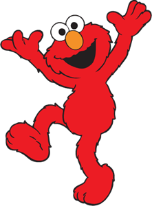 Elmo Sesame Street Logo PNG Vector
